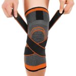 Knee Compression Sleeve With Patella Stabilizer Straps - Image 2