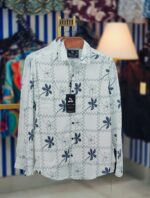 Premium Chinese Cherry Fabrics Print Shirt for Men