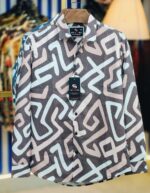 স্টাইলিশ এবং আরামদায়ক China Pure Cotton Trendy Shirt. - Image 2