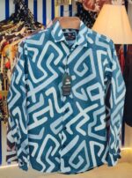 স্টাইলিশ এবং আরামদায়ক China Pure Cotton Trendy Shirt. - Image 4