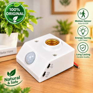 Automatic PIR Motion Sensor Switch Light Holder - AC85-265V Energy Saving Holder