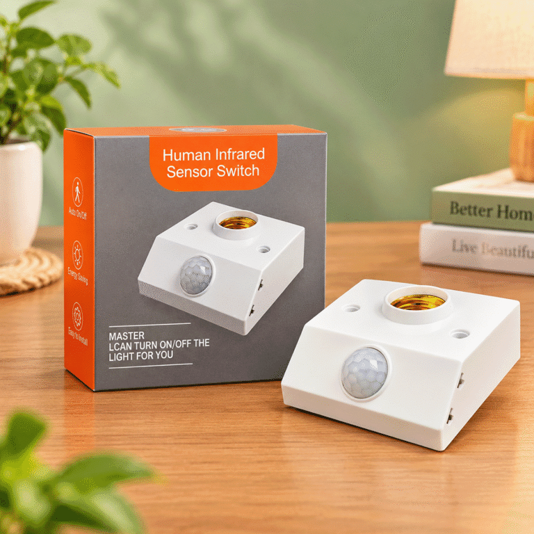 Automatic PIR Motion Sensor Switch Light Holder - AC85-265V Energy Saving Holder